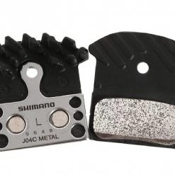 Shimano J04C Metal Disc Pads with Cooling Fins