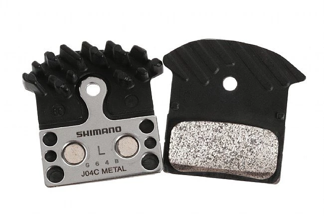 Shimano J04C Metal Disc Pads with Cooling Fins